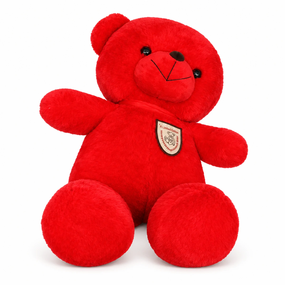 Ourson rouge à écusson